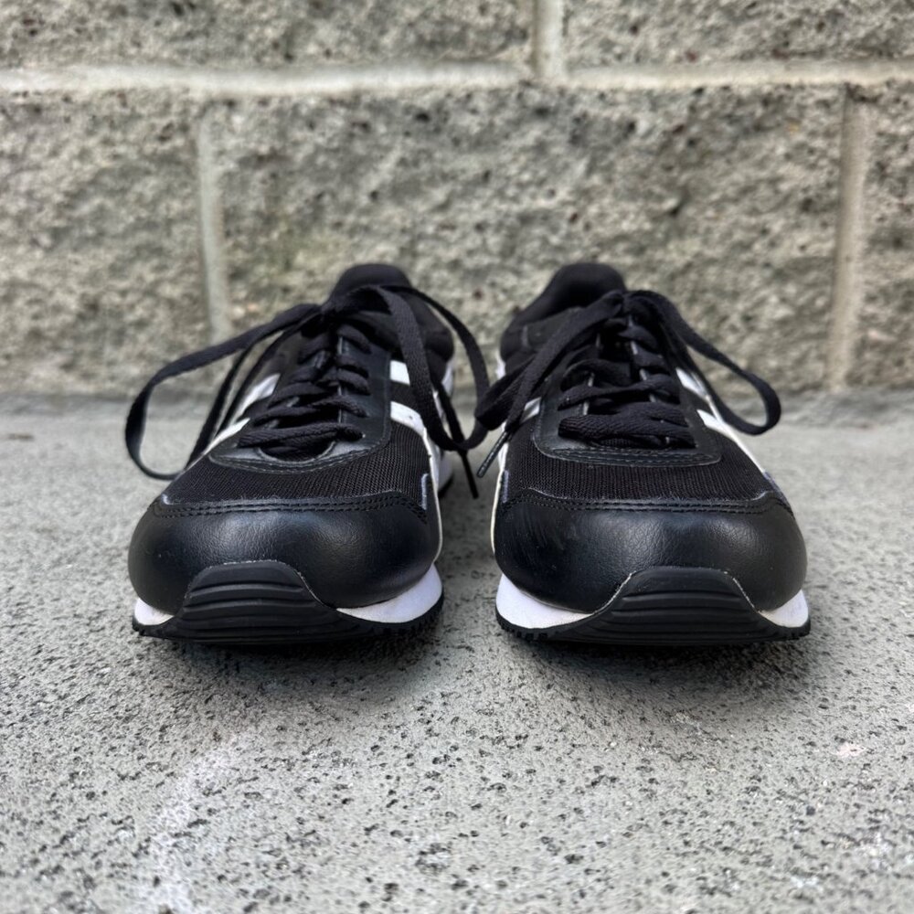 ASICS TIGER RUNNER Sneakers Mens 8.5 Womens 10 Unisex Black Retro Running Shoes - Picture 4 of 11